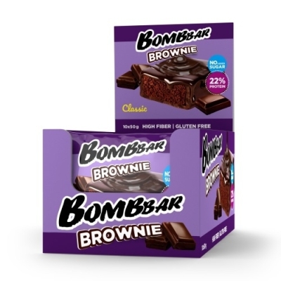 Печенье глазированное Bombbar Brownie 50 гр