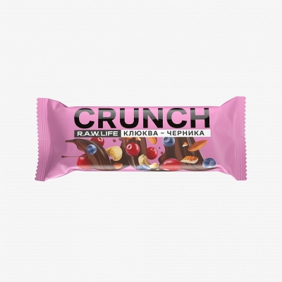 Батончик ореховый R.A.W. CRUNCH Choco 40 гр