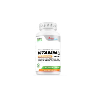 Витамины WestPharm Vegan Line Vitamin D3 2000 60 капсул