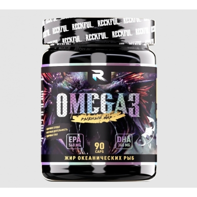 Антиоксидант Reckful Omega 3 90 капсул