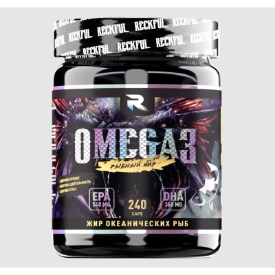 Антиоксидант Reckful Omega 3 240 капсул