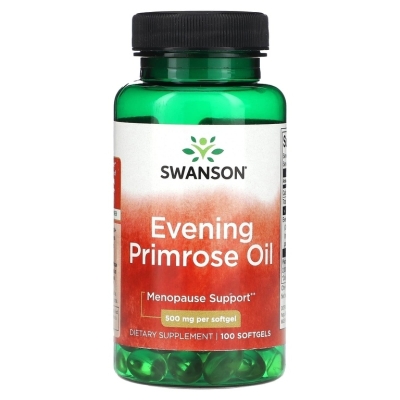 Антиоксидант Swanson Evening Primrose 500 мг 100 капсул