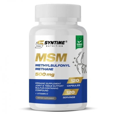 Хондропротектор Syntime Nutrition MSM 700 мг 90 капсул