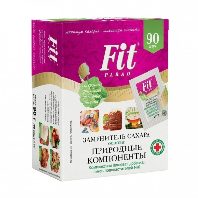 Сахарозаменитель Fit Parad №6 90 саше