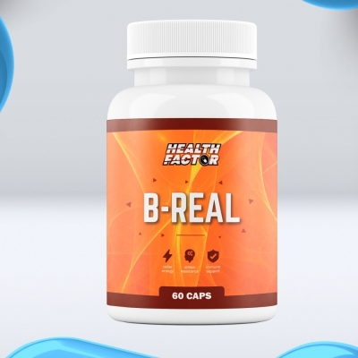 Витамины Health Factor B-Real 60 капсул