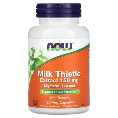 Специальный препарат NOW Milk Thistle Extract 150 мг 120 капсул