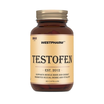 Тестобустер WestPharm Gold Line Testofen 60 капсул