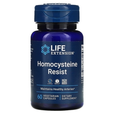 Витамины Life Extension Homocysteine Resist 60 капсул