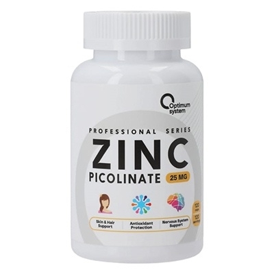 Витамины Optimum System Zinc picolinate 25 мг 120 капсул
