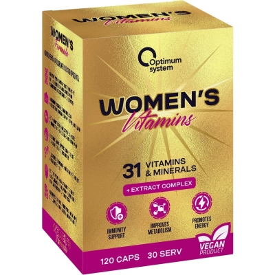 Витамины Optimum System Gold Vitamins Women's 120 капсул