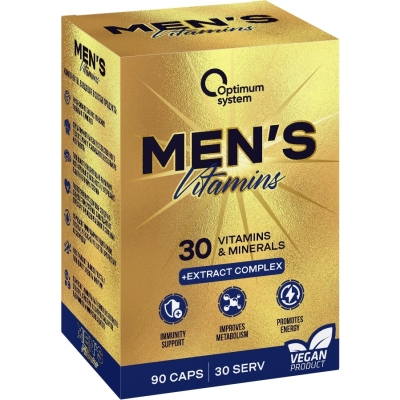 Витамины Optimum System Gold Vitamins Men's 90 капсул