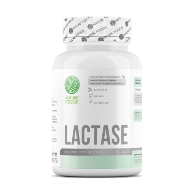 Витамины Nature Foods Lactase 90 капсул