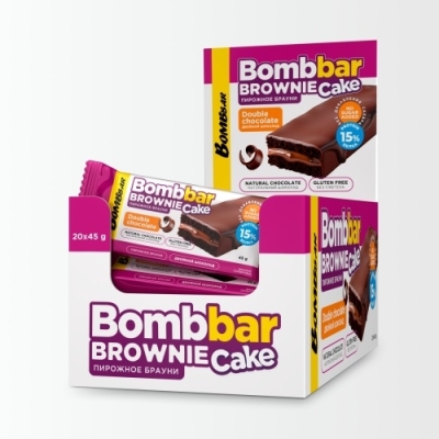 Пирожное брауни Bombbar Cake  45 гр