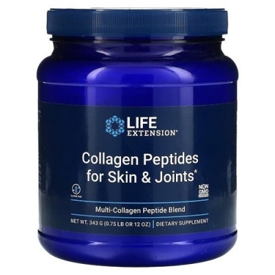 Коллаген Life Extension Collagen Peptides for Skin 343 гр