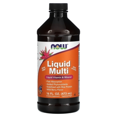 Витамины NOW liquid Multi 473 мл