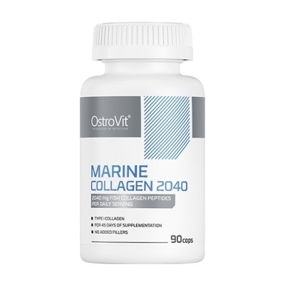 Коллаген OstroVit Marine Collagen 2040 мг 90 капсул