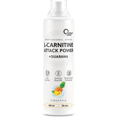Л-карнитин Optimum System L-carnitine Attack power 500 мл