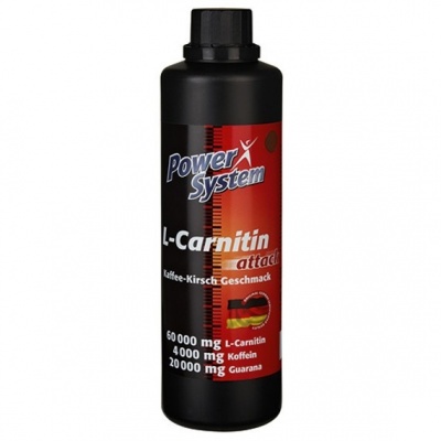 Л-карнитин Power System L-Carnitine Attack 500 мл
