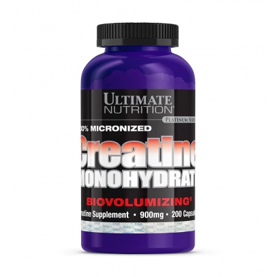 Креатин Ultimate Nutrition creatine monohydrate 200 капсул